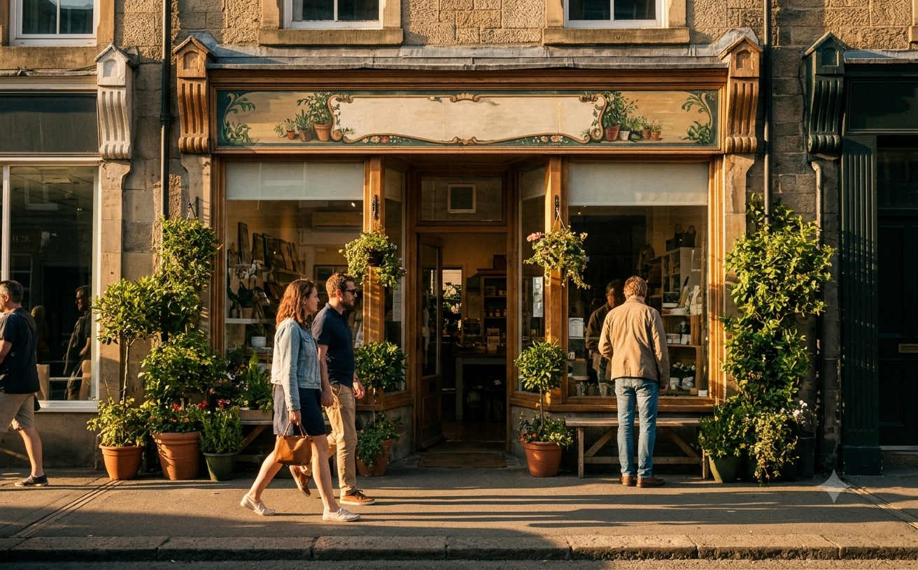 A local storefront — the kind of business Synapse helps grow on Google